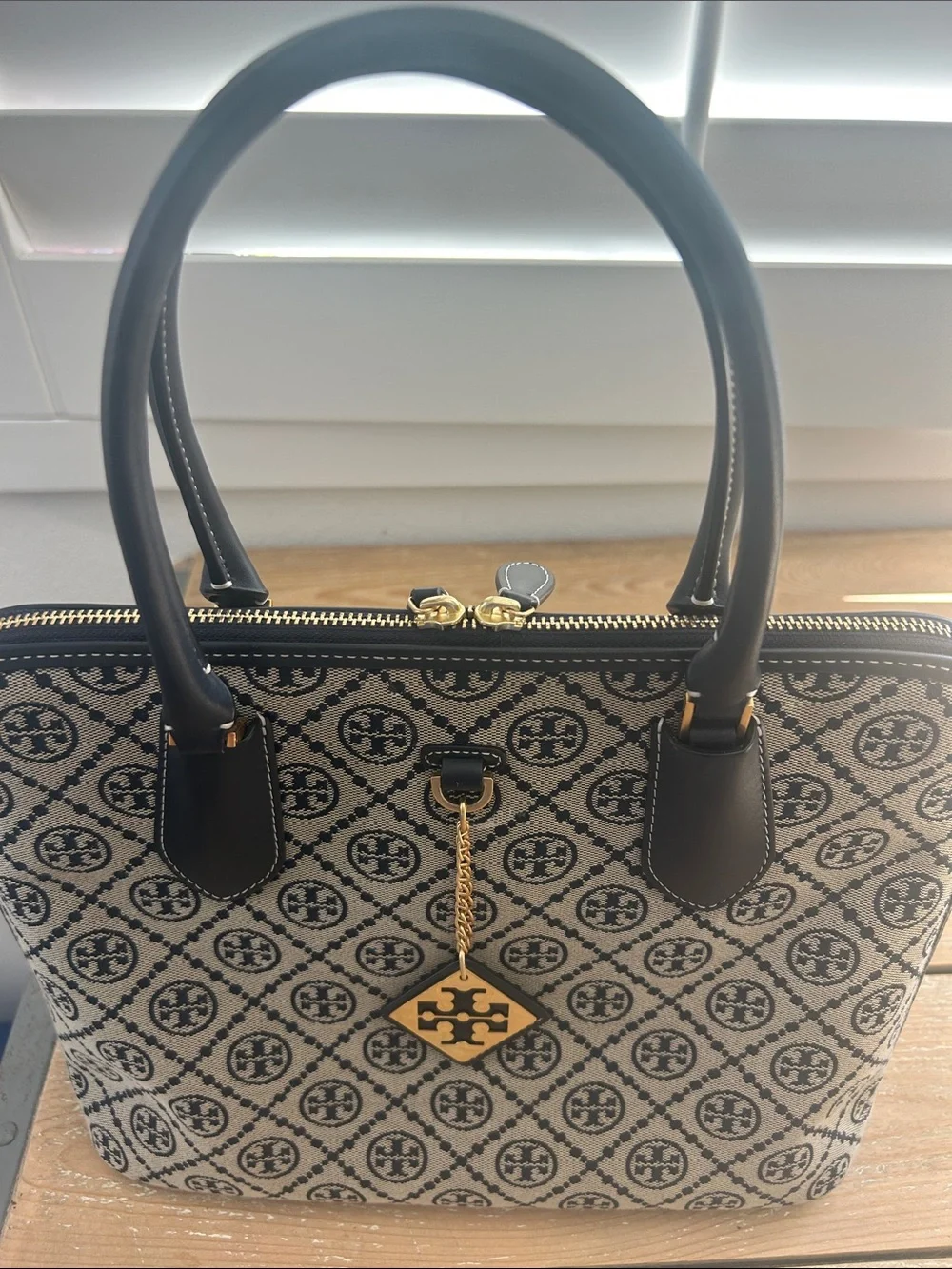 Tory Burch T Monogram Swing Crossbody Bag!